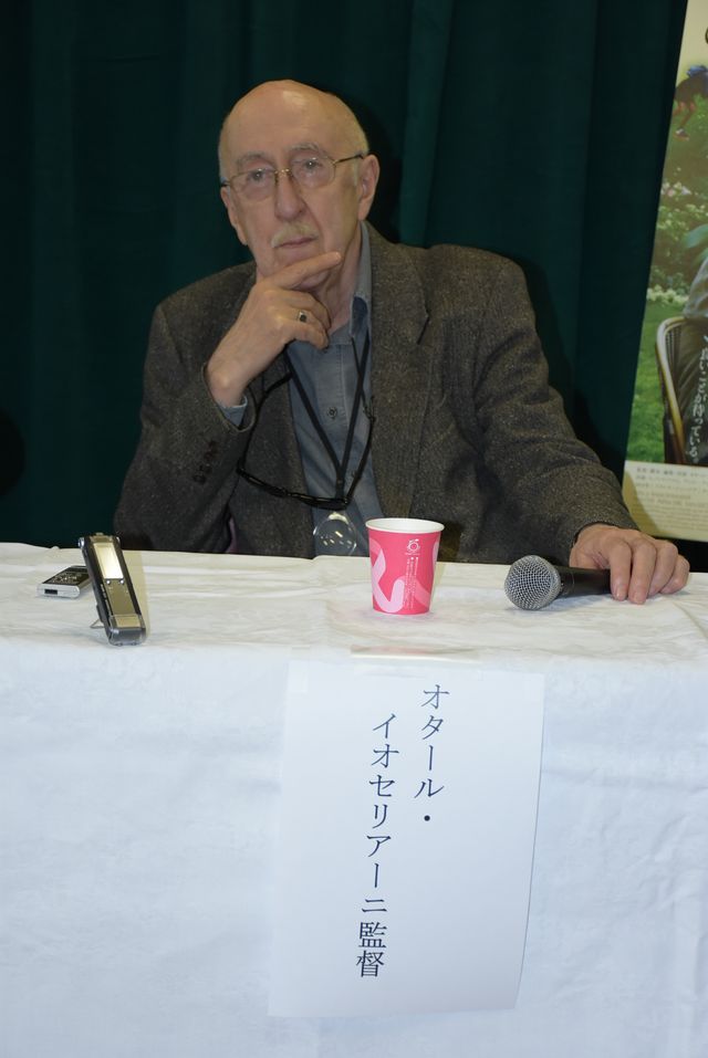 名匠オタール・イオセリアーニ（82）来日！『皆さま、ごきげんよう』記者会見フォトギャラリー（9枚目）