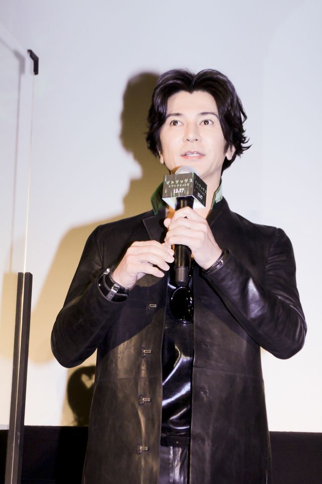 武田真治・井上咲楽『マトリックス』イメージ衣装で登壇　日本マトリックス化イベント（8枚目）