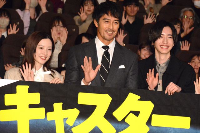 阿部寛＆永野芽郁＆道枝駿佑ら出席！日曜劇場「キャスター」完成披露試写会：フォトギャラリー