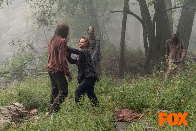 ミショーンが見つめる先は…「ウォーキング・デッド」シーズン10第12話（13枚目）