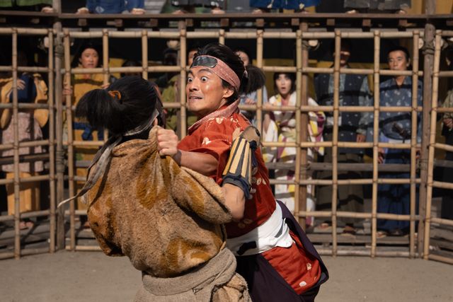大東駿介&菅井友香演じる利家とまつ“尾張コロシアム”に登場!「豊臣兄弟!」第5回場面写真:フォトギャラリー