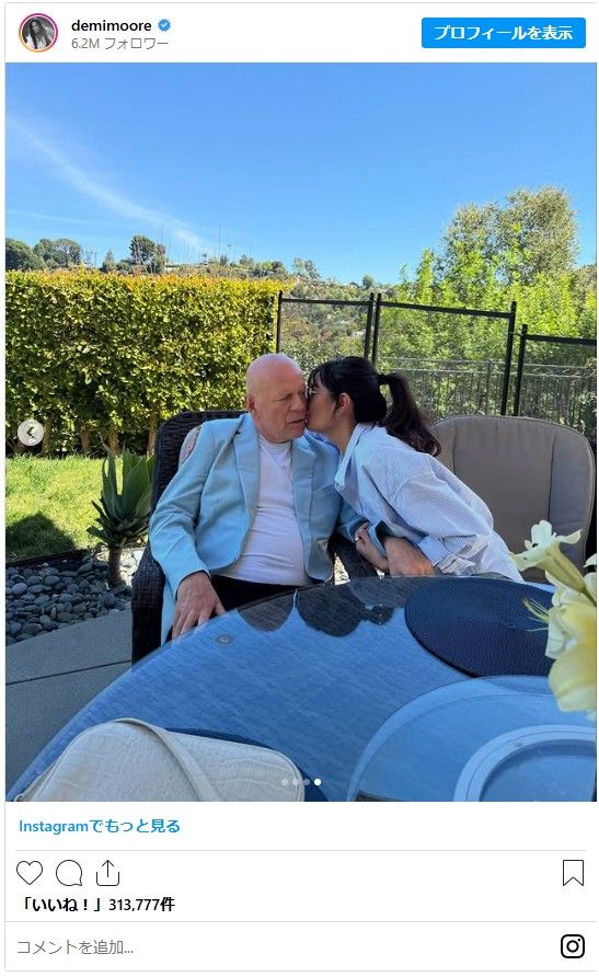 70歳になったブルース・ウィリスさんと家族（10枚目）