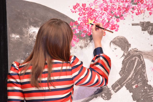 『スター・ウォーズ』豪華絢爛の襖絵もお披露目！来日会見フォトギャラリー（5枚目）