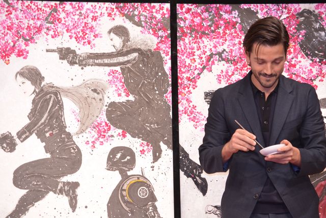 『スター・ウォーズ』豪華絢爛の襖絵もお披露目！来日会見フォトギャラリー（6枚目）