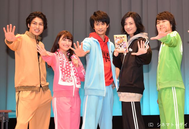 馬場良馬が熱唱！斉藤秀翼、清水一希、森高愛、金城大和、丸山敦史、細貝圭登場！舞台「俺たち賞金稼ぎ団」DVD発売記念イベントフォトギャラリー（6枚目）