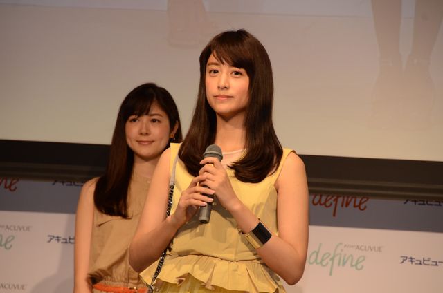 山本美月、結婚は30歳ぐらいまでに？「アキュビュー　ディファイン」新製品発表会ギャラリー（2枚目）