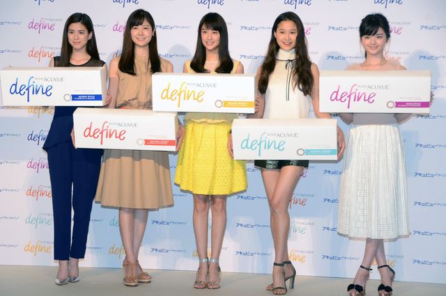 山本美月、結婚は30歳ぐらいまでに？「アキュビュー　ディファイン」新製品発表会ギャラリー（8枚目）