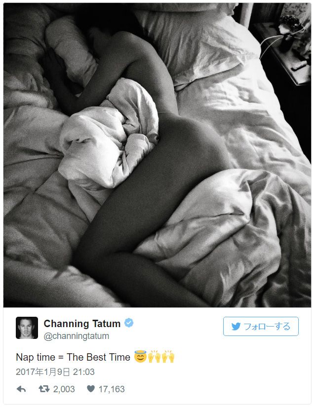 チャニング・テイタムがアップした妻の全裸写真：フォトギャラリー