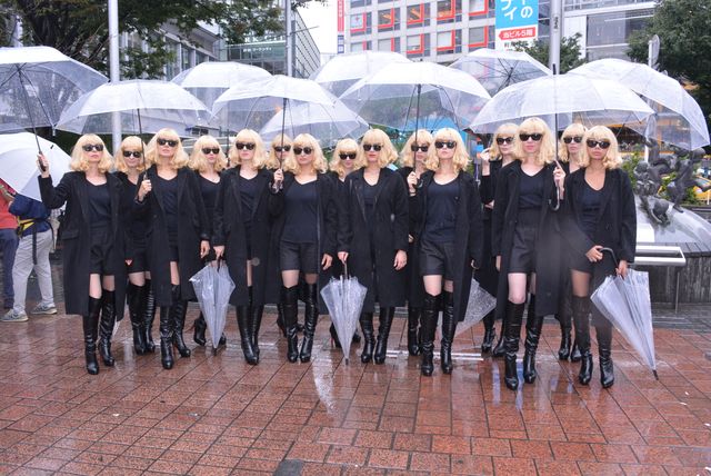 【画像】金髪美女が渋谷の街をゲリラ来襲！　画像ギャラリー（5枚目）