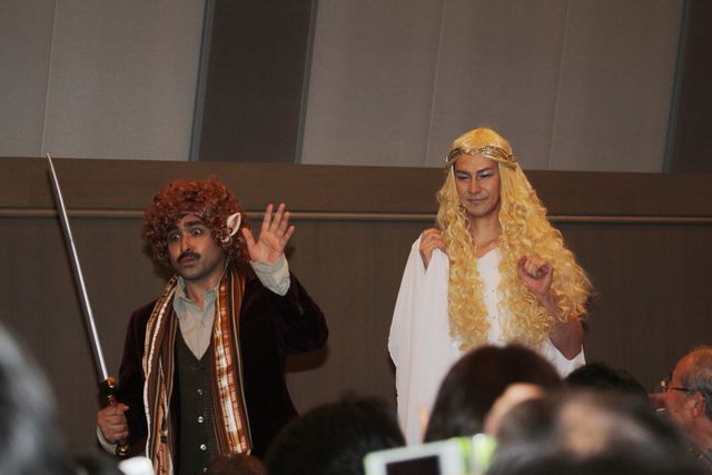JOY＆デニス植野が『ホビット』コスプレで登場！フォトギャラリー（2枚目）