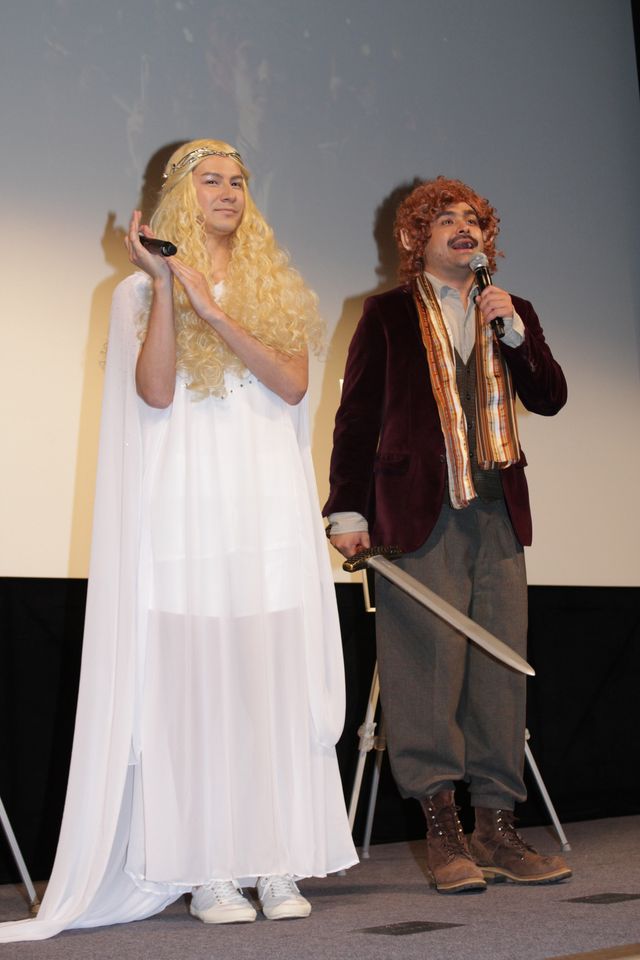 JOY＆デニス植野が『ホビット』コスプレで登場！フォトギャラリー（3枚目）