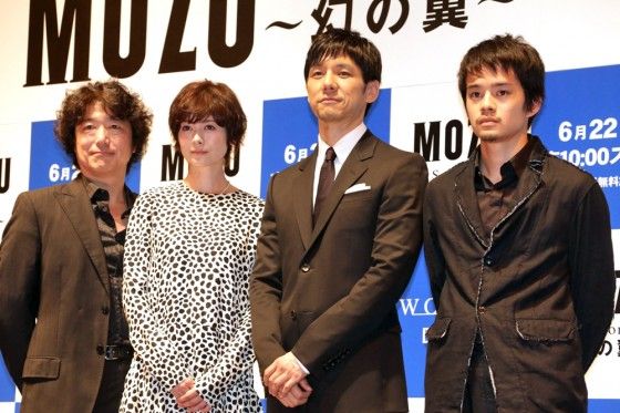 写真は2014年6月20日に行われた「MOZU Season2 ～幻の翼～」完成披露試写会より