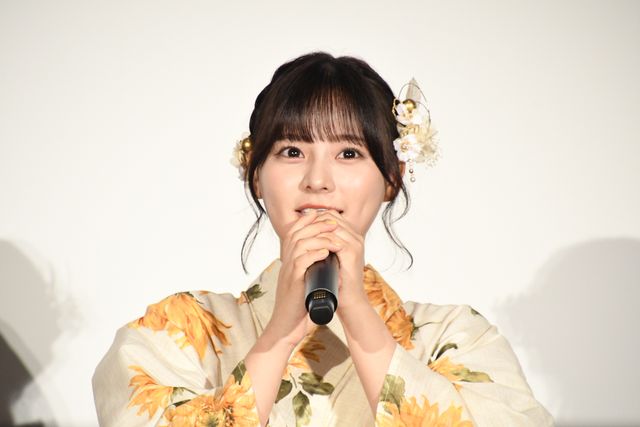 高橋文哉＆桜田ひよりの浴衣姿！『交換ウソ日記』初日舞台あいさつ（8枚目）