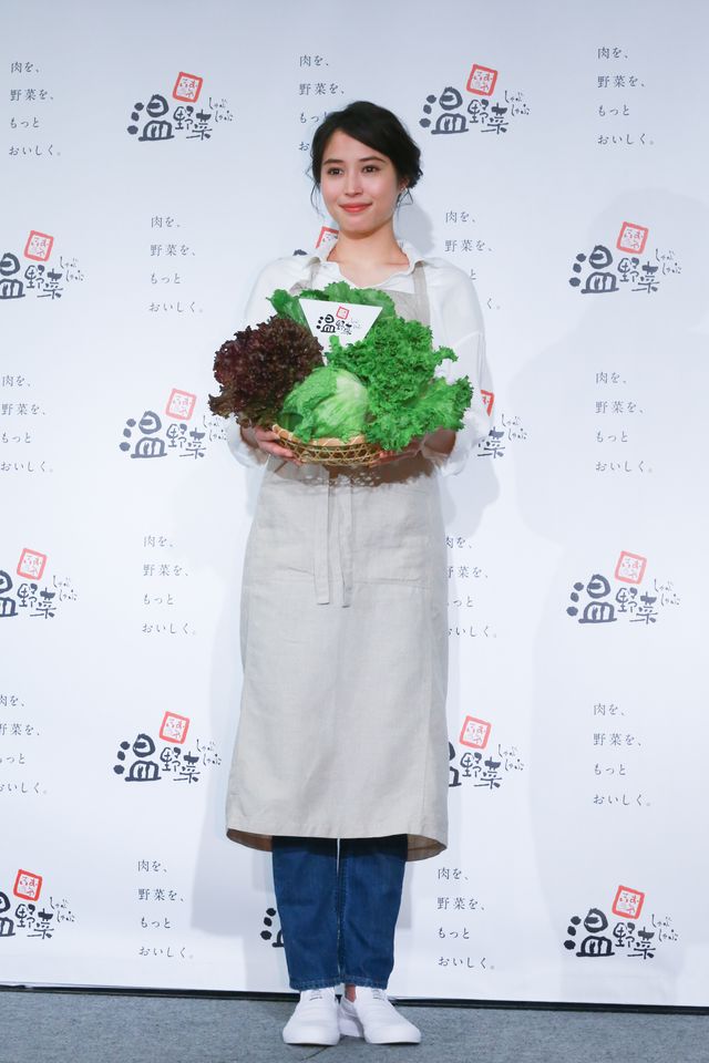 広瀬アリス、エプロン姿がかわいい！新CM発表会（8枚目）