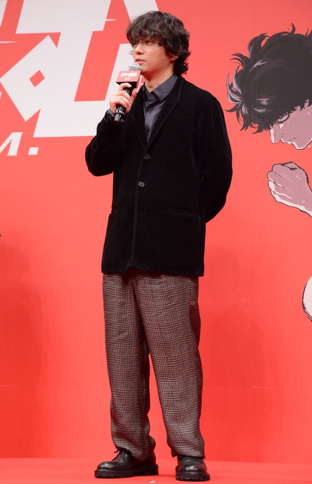 内山昂輝、津田健次郎も登壇！松坂桃李×染谷将太『ひゃくえむ。』完成披露試写会（8枚目）