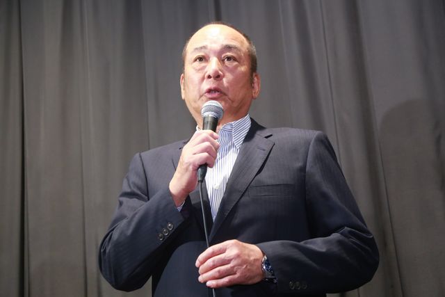 筧利夫主演『第二警備隊』初日舞台あいさつ（4枚目）