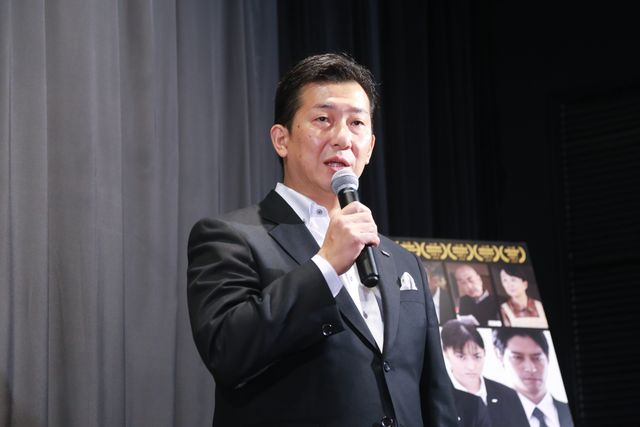 筧利夫主演『第二警備隊』初日舞台あいさつ（5枚目）