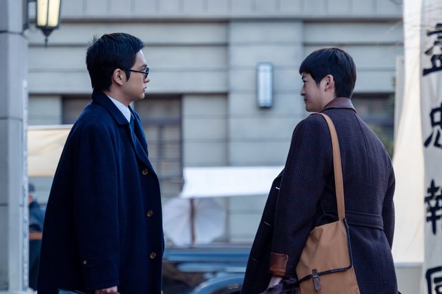 次郎（中島歩）の帰りを喜ぶのぶ（今田美桜）…「あんぱん」第10週「生きろ」第47回（5枚目）