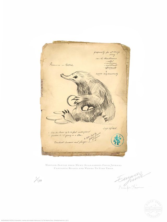 『ファンタスティック・ビーストとダンブルドアの秘密』ミナリマのアート集（3枚目）