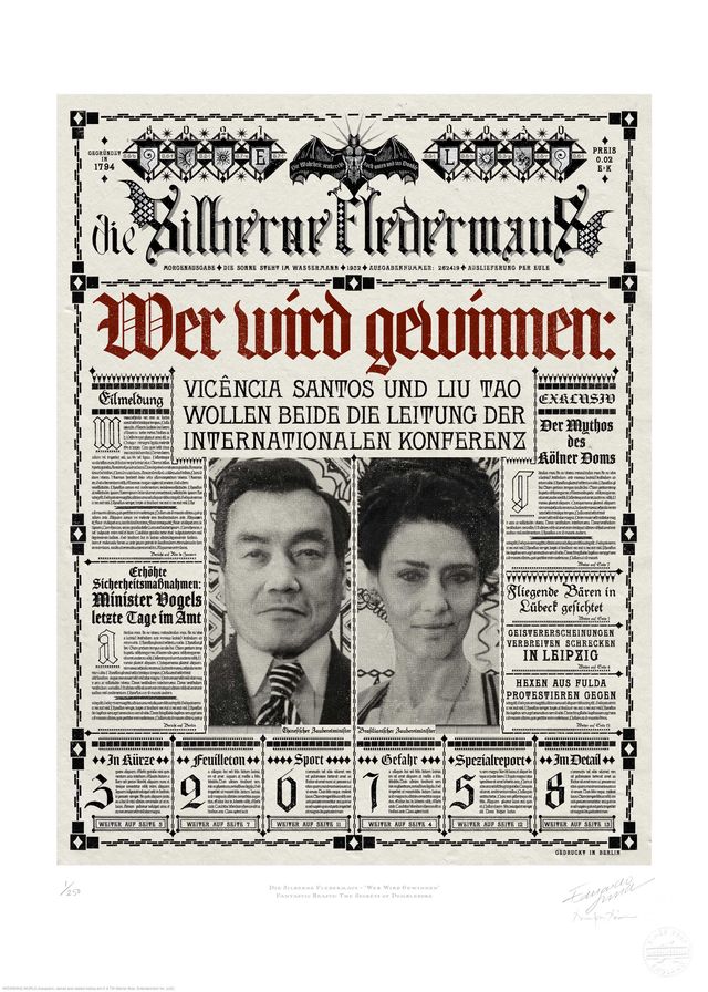 『ファンタスティック・ビーストとダンブルドアの秘密』ミナリマのアート集（8枚目）