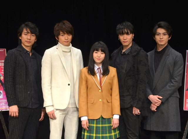キャストが勢ぞろい！舞台「花より男子 The Musical」会見フォトギャラリー：フォトギャラリー