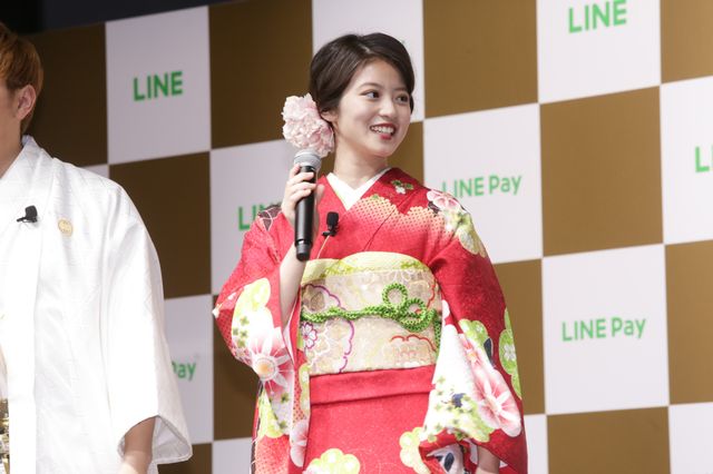 今田美桜、着物姿が美しすぎ！「LINE・LINE Pay 記者発表会」（6枚目）