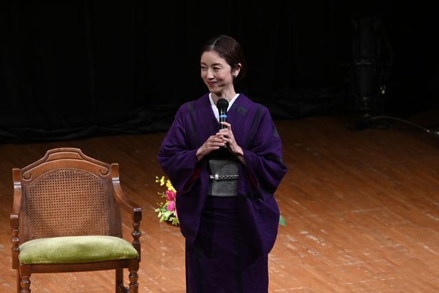 応募総数約3,000人！高岡早紀が美しい和装で登壇「べらぼう」トークショー：フォトギャラリー