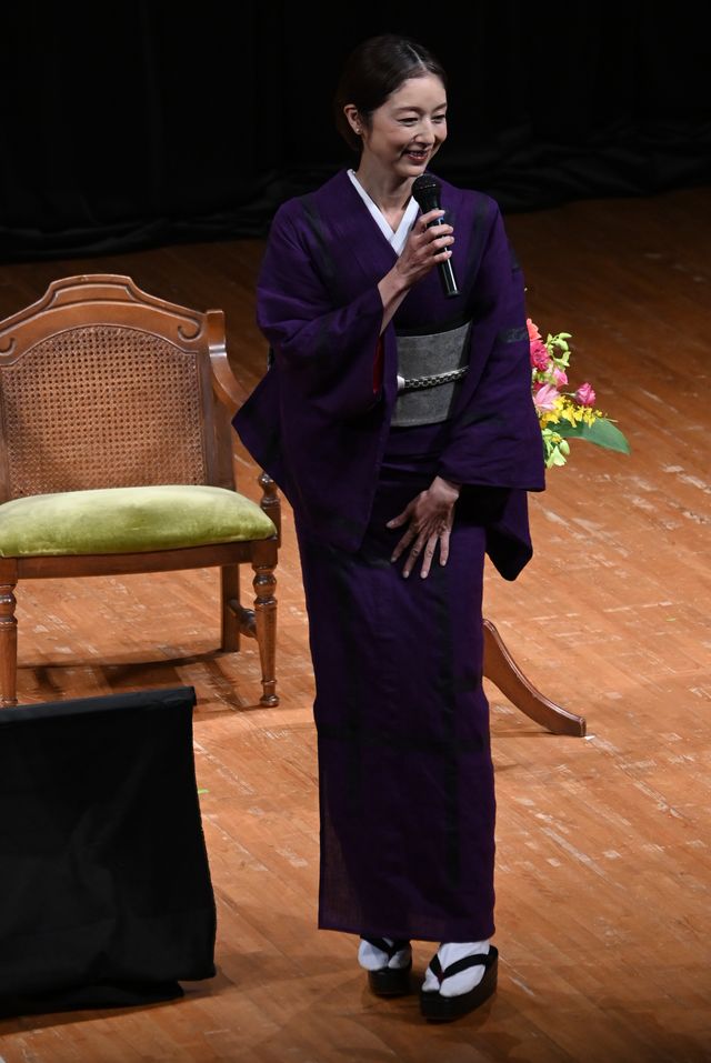 応募総数約3,000人！高岡早紀が美しい和装で登壇「べらぼう」トークショー（3枚目）