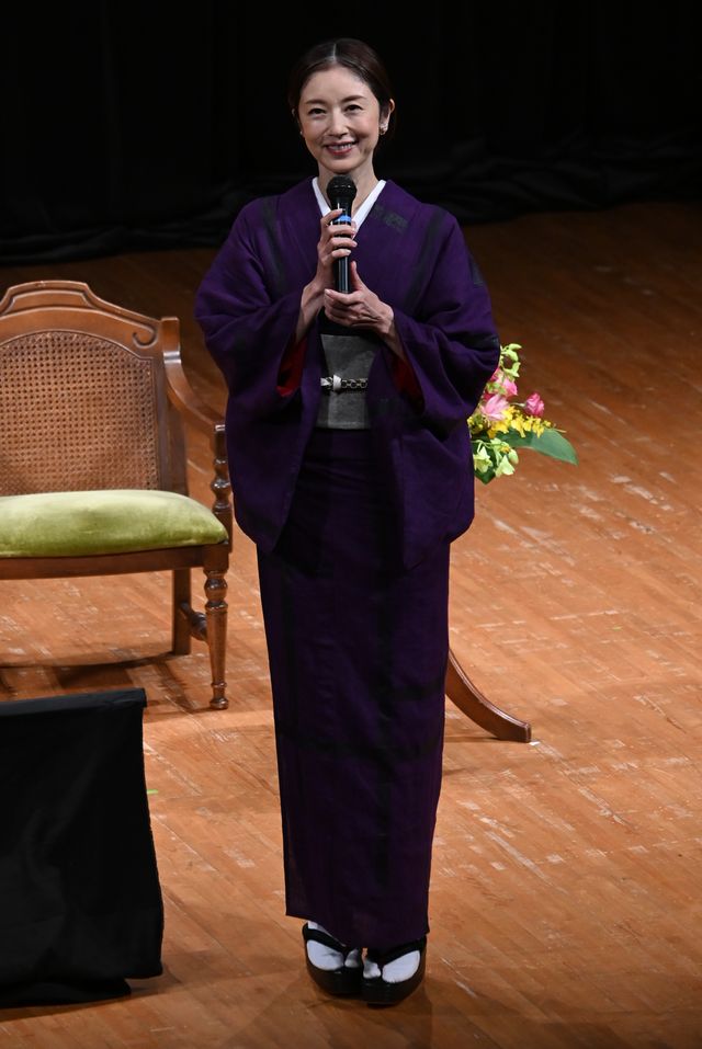 応募総数約3,000人！高岡早紀が美しい和装で登壇「べらぼう」トークショー（4枚目）