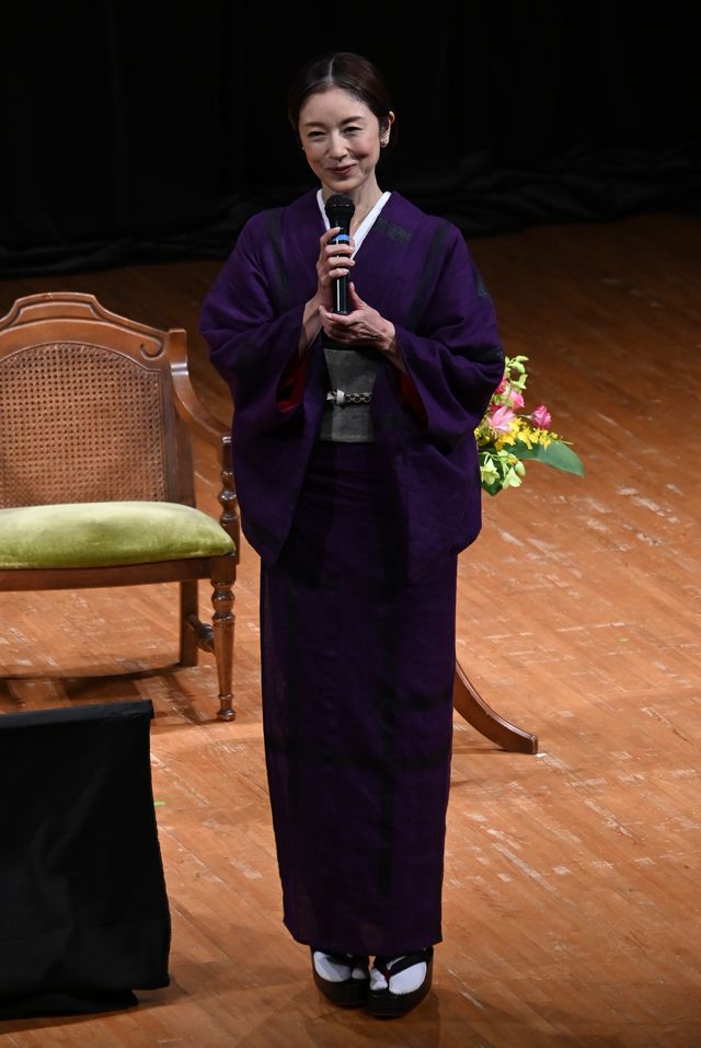 応募総数約3,000人！高岡早紀が美しい和装で登壇「べらぼう」トークショー（5枚目）