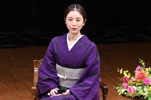 応募総数約3,000人！高岡早紀が美しい和装で登壇「べらぼう」トークショー（10枚目）