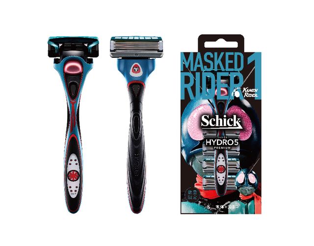 シック「仮面ライダー」コラボモデルカミソリ商品・パッケージ・めんこ画像（8枚目）