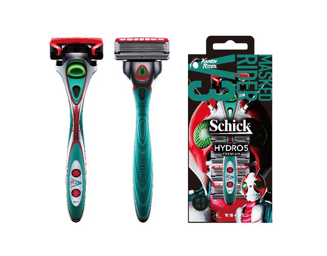 シック「仮面ライダー」コラボモデルカミソリ商品・パッケージ・めんこ画像（9枚目）