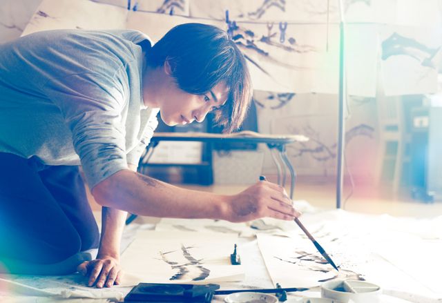 キャラ勢ぞろい！『線は、僕を描く』場面写真（11枚目）