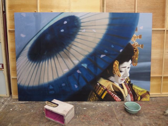 手描き看板はこうして完成する！この道38年ベテラン職人の技…フォトギャラリー（2枚目）