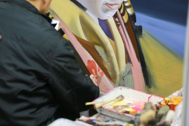 手描き看板はこうして完成する！この道38年ベテラン職人の技…フォトギャラリー（17枚目）