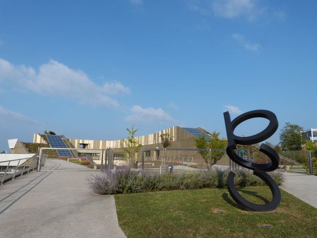 サンセバスチャン郊外にあるバスク・キュリナリー・センター。2009年に設立されたスペインの私立大モンドラゴン大学料理科学部