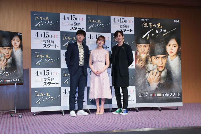 ユ・スンホ、キム・ソヒョン、INFINITE エルが来日！「仮面の王 イ・ソン」取材会（14枚目）