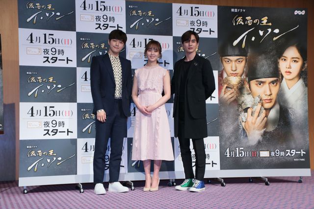 ユ・スンホ、キム・ソヒョン、INFINITE エルが来日！「仮面の王 イ・ソン」取材会（16枚目）