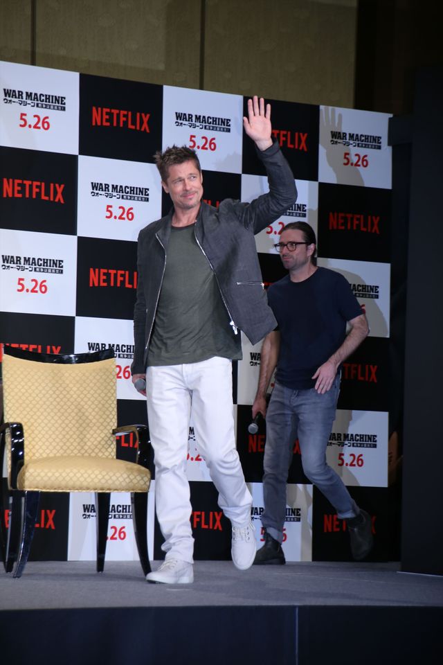 いくつになってもカッコイイ…ブラッド・ピットの来日写真を集めました　映画『ウォー・マシーン：戦争は話術だ！』来日記者会見：フォトギャラリー