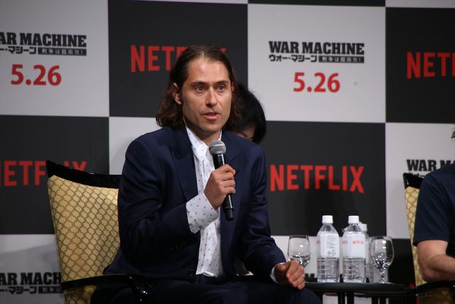 いくつになってもカッコイイ…ブラッド・ピットの来日写真を集めました　映画『ウォー・マシーン：戦争は話術だ！』来日記者会見（4枚目）