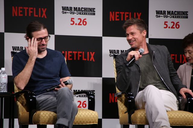 いくつになってもカッコイイ…ブラッド・ピットの来日写真を集めました　映画『ウォー・マシーン：戦争は話術だ！』来日記者会見（11枚目）
