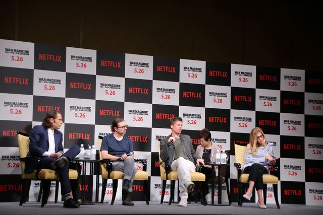 いくつになってもカッコイイ…ブラッド・ピットの来日写真を集めました　映画『ウォー・マシーン：戦争は話術だ！』来日記者会見（13枚目）