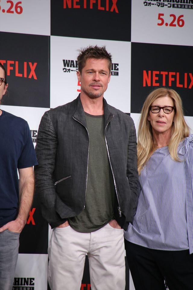 いくつになってもカッコイイ…ブラッド・ピットの来日写真を集めました　映画『ウォー・マシーン：戦争は話術だ！』来日記者会見（18枚目）