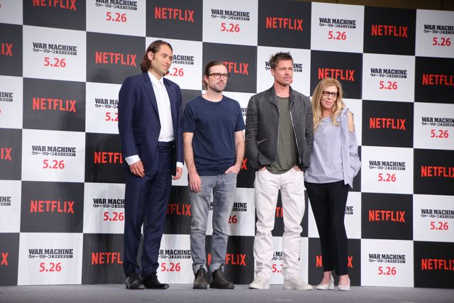 いくつになってもカッコイイ…ブラッド・ピットの来日写真を集めました　映画『ウォー・マシーン：戦争は話術だ！』来日記者会見（19枚目）