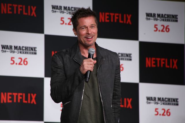 いくつになってもカッコイイ…ブラッド・ピットの来日写真を集めました　映画『ウォー・マシーン：戦争は話術だ！』来日記者会見（21枚目）
