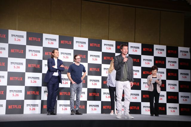 いくつになってもカッコイイ…ブラッド・ピットの来日写真を集めました　映画『ウォー・マシーン：戦争は話術だ！』来日記者会見（22枚目）