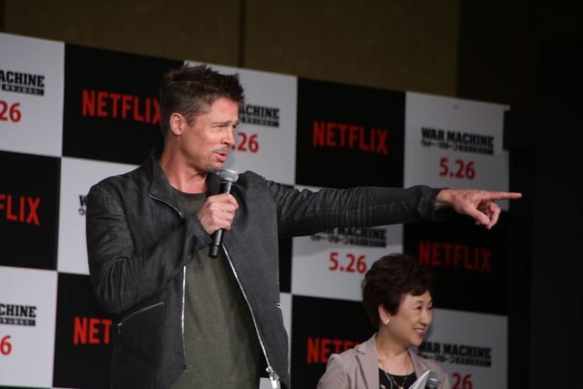 いくつになってもカッコイイ…ブラッド・ピットの来日写真を集めました　映画『ウォー・マシーン：戦争は話術だ！』来日記者会見（24枚目）