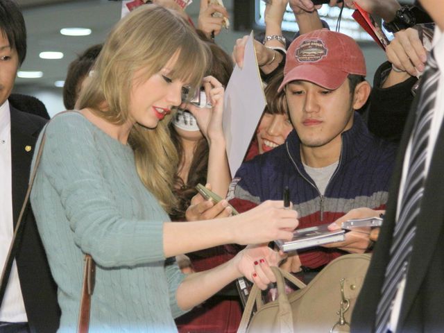 2012年11月テイラー・スウィフト来日フォトギャラリー（4枚目）
