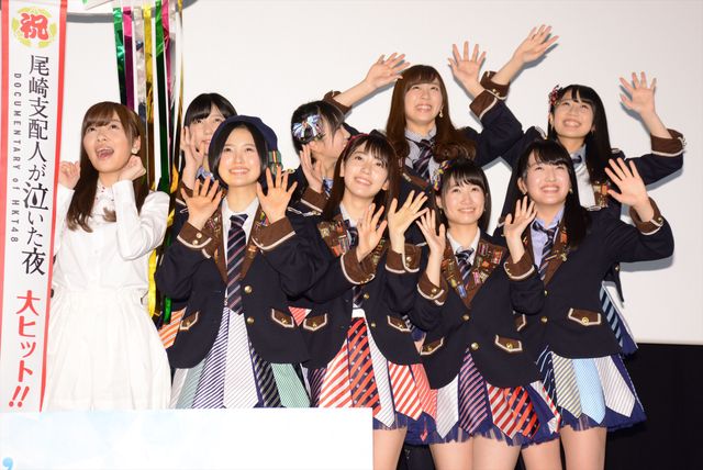 映画『道頓堀よ、泣かせてくれ！ DOCUMENTARY of NMB48』『尾崎支配人が泣いた夜 DOCUMENTARY of HKT48』舞台あいさつフォトギャラリー（11枚目）